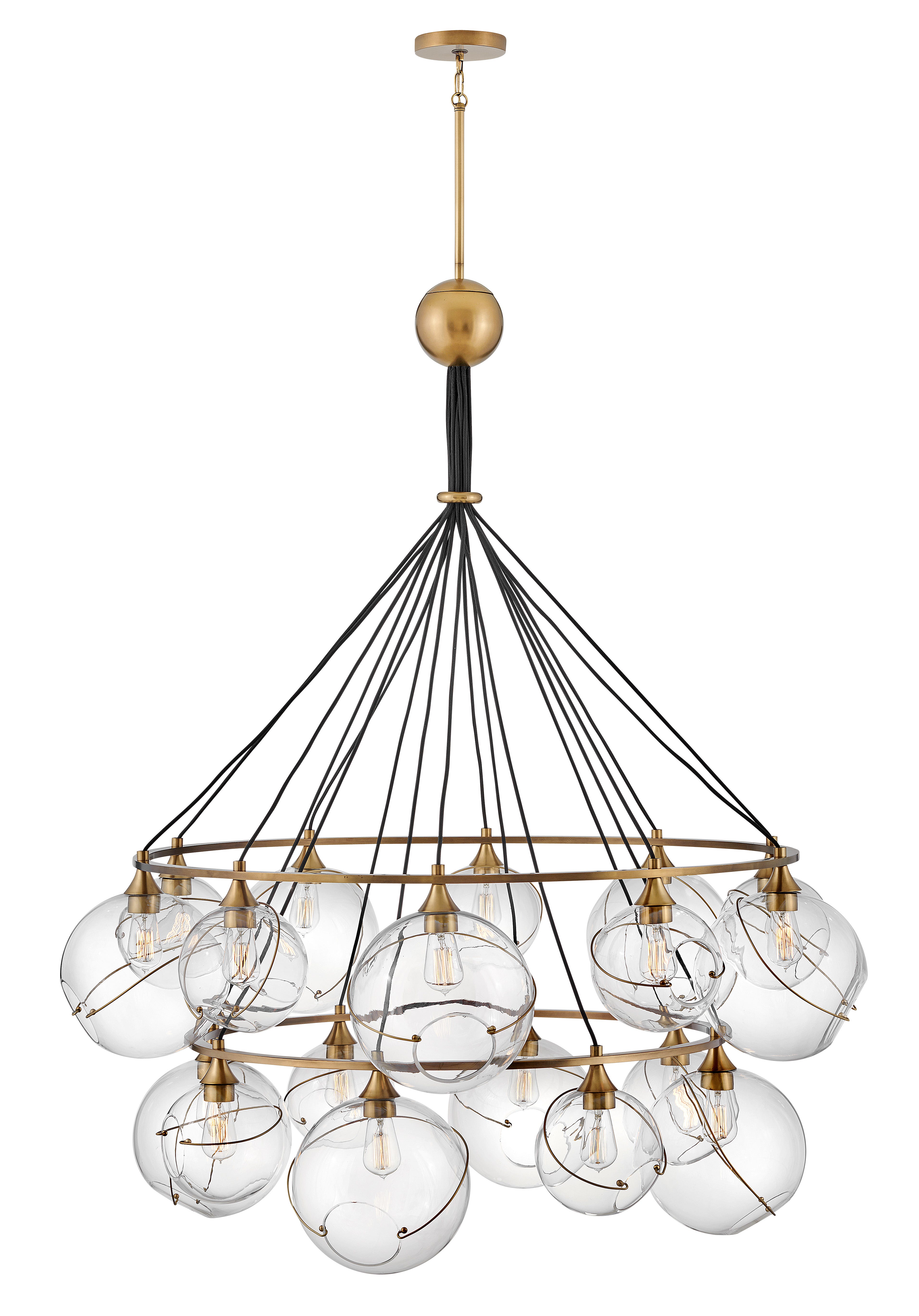 Extra Large Two Tier Chandelier