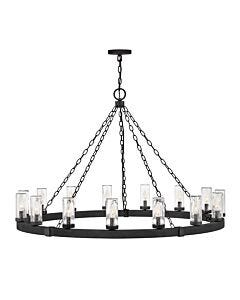 Large Single Tier Chandelier