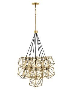 Medium Eleven Light Multi Tier Chandelier