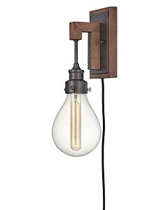 Single Light Plug-in Sconce