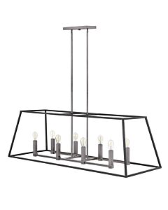 Medium Eight Light Open Frame Linear
