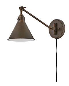 Medium Swing Arm Single Light Sconce