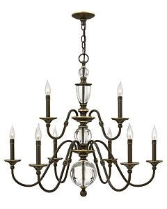 Medium Two Tier Chandelier