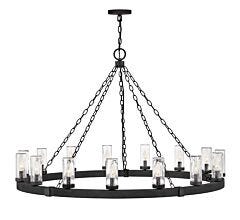 Large Single Tier Chandelier