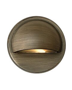 Round Eyebrow LED Deck Sconce