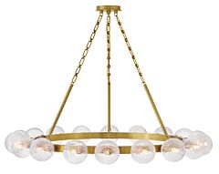 Large Single Tier Chandelier