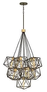 Medium Eleven Light Multi Tier Chandelier