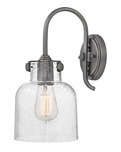 Cylinder Glass Single Light Sconce
