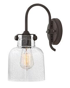 Cylinder Glass Single Light Sconce