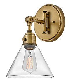 Medium Swing Arm Single Light Sconce