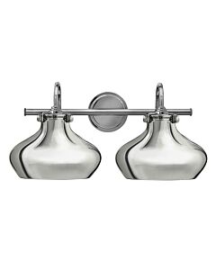 Metal Shade Two Light Vanity