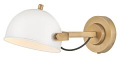 Medium Adjustable Single Light Sconce