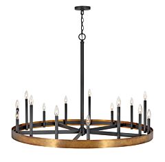 Large Single Tier Chandelier