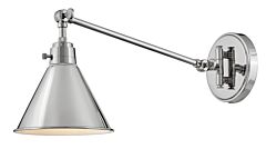 Medium Swing Arm Single Light Sconce